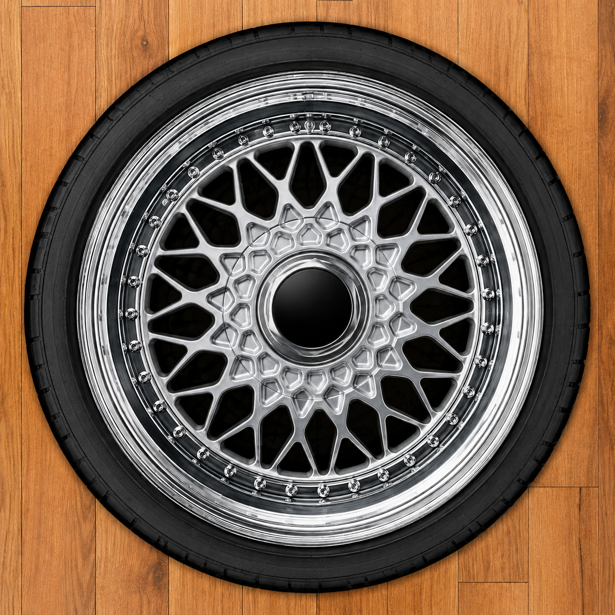 Tapis de Sol Gaming & Simracing Premium — Collection "Jantes Légendaires"