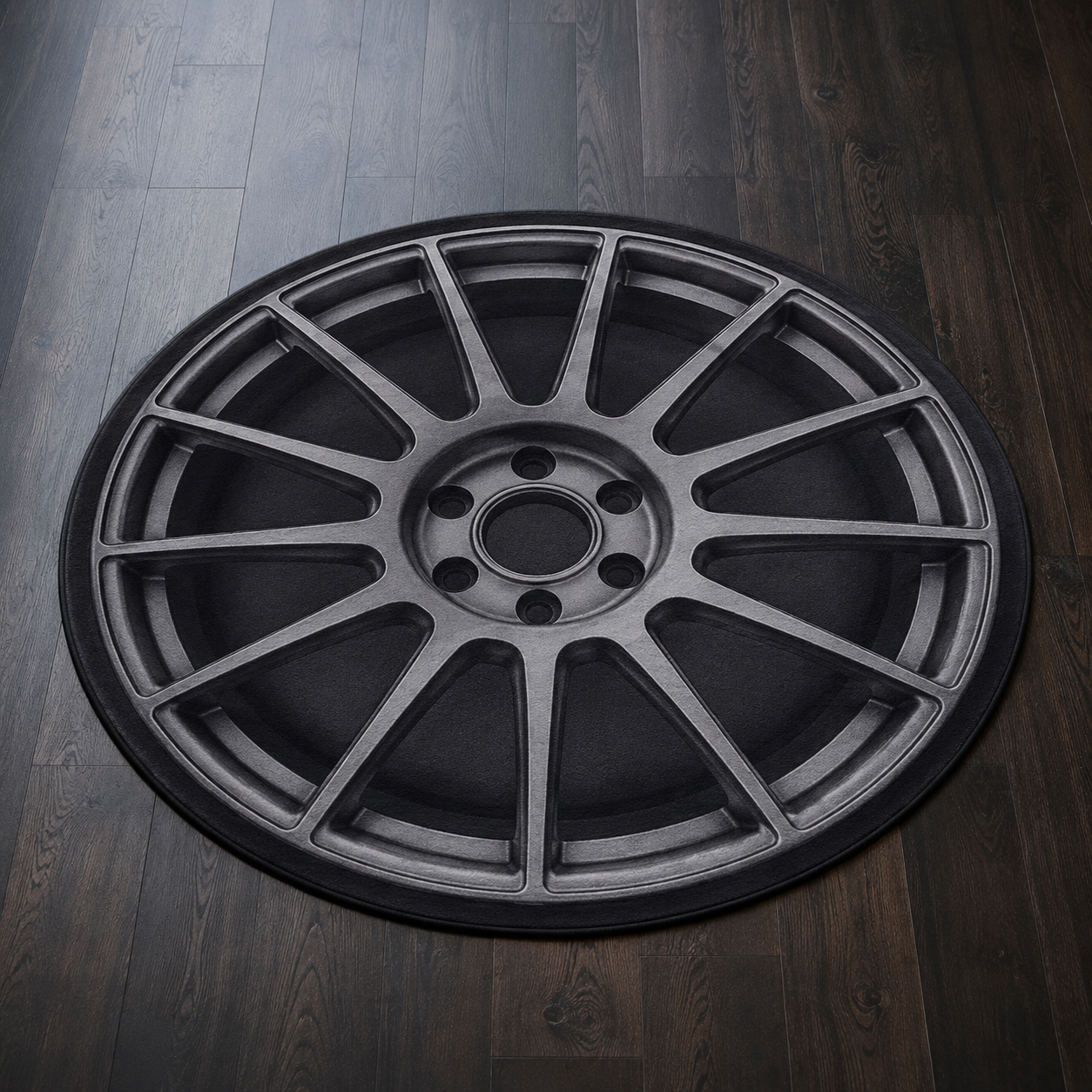 Tapis de Sol Gaming & Simracing Premium — Collection "Jantes Légendaires"